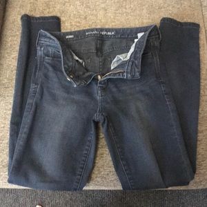 Banana Republic skinny jean dark wash